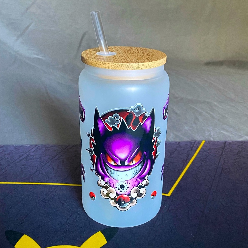 Pokémon Custom Glass Tumbler